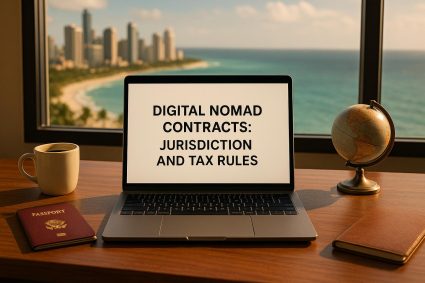 Digital Nomad Contracts: Jurisdiction and Tax Rules