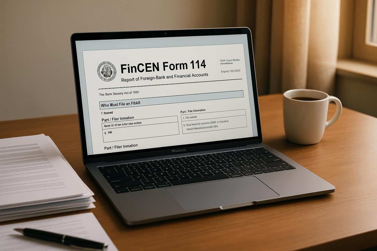 FinCEN Form 114 Filing Process Explained