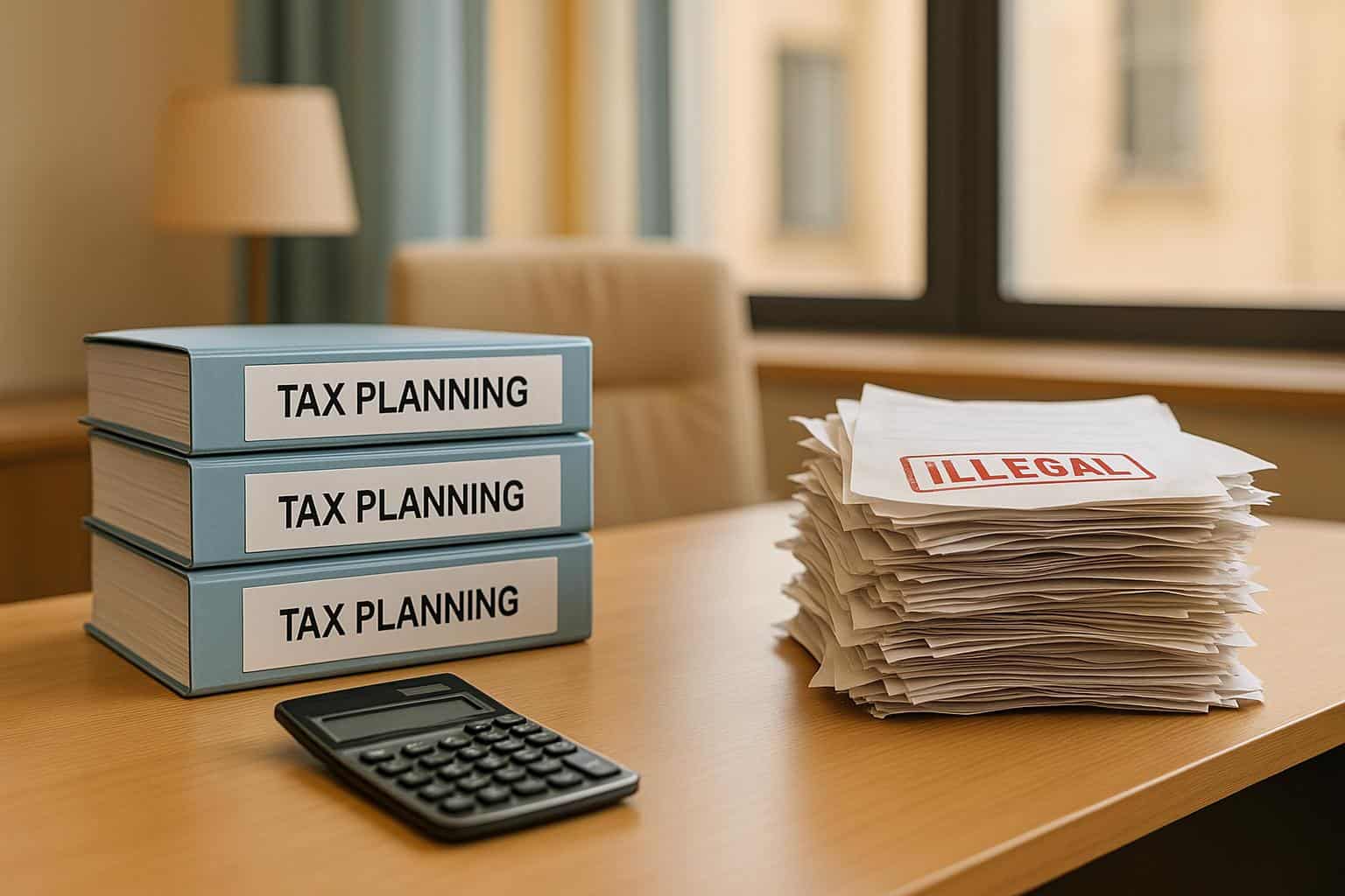 Offshore Tax Evasion vs. Legal Tax Planning