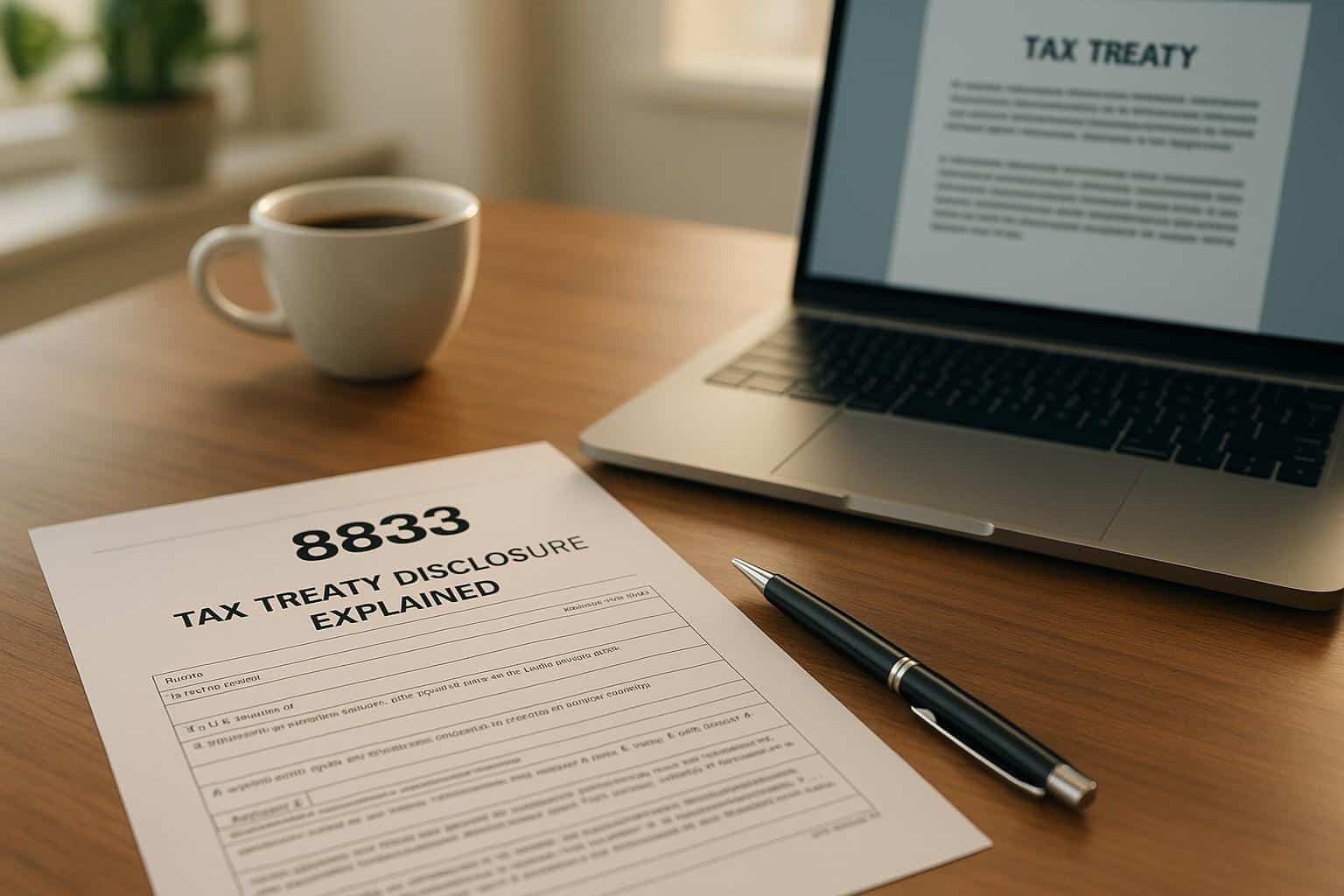 Form 8833: Tax Treaty Disclosure Explained