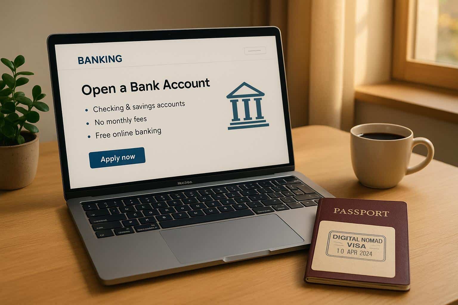 How to Open a Bank Account with a Digital Nomad Visa