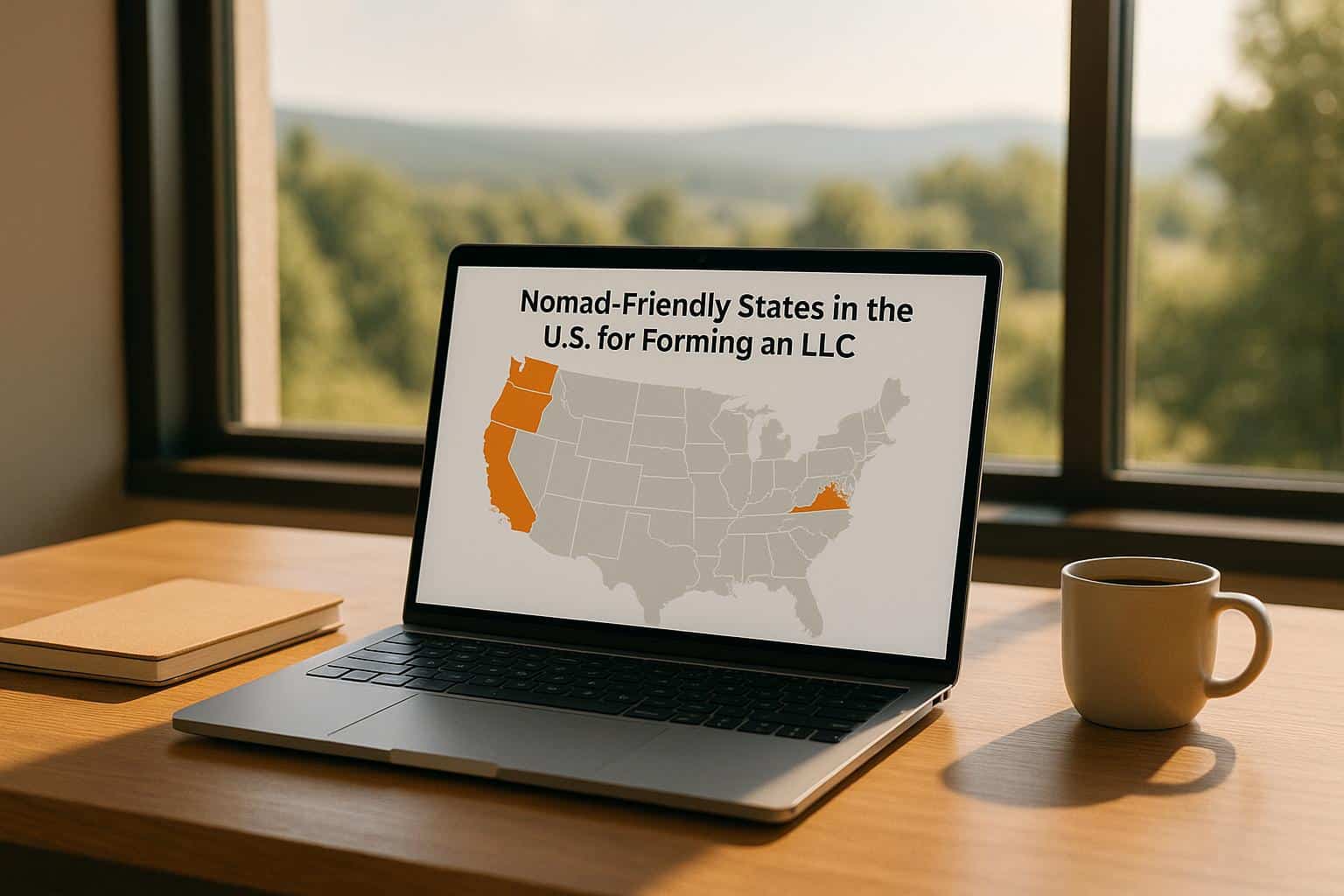Nomad-Friendly States in the U.S. for Forming an LLC