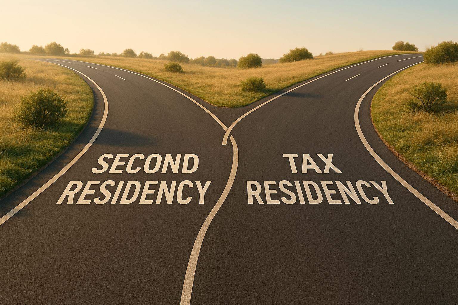 Second Residency vs Tax Residency: Stop Mixing These Up