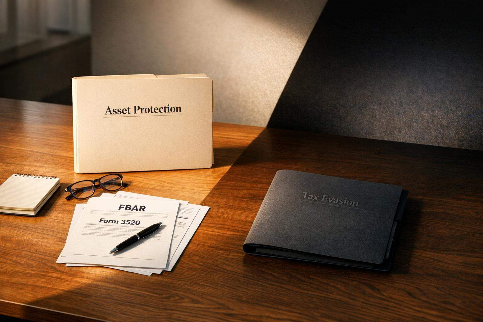 Asset Protection vs. Tax Evasion: Understanding the Line