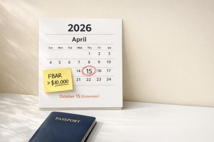 FBAR Filing Requirements 2026: Deadlines, Penalties, and Common Mistakes