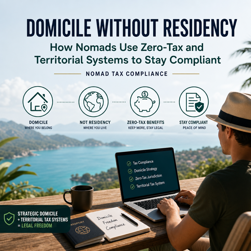 domicile without residency