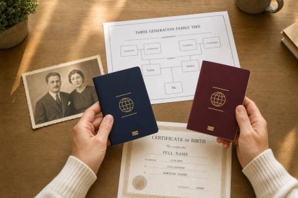 Citizenship by descent: can you claim a second passport through your grandparents?