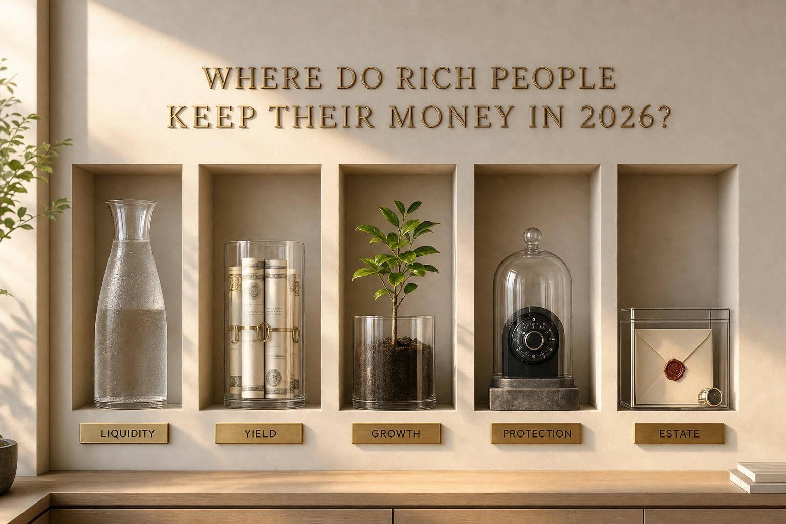 Where do rich people keep their money in 2026?