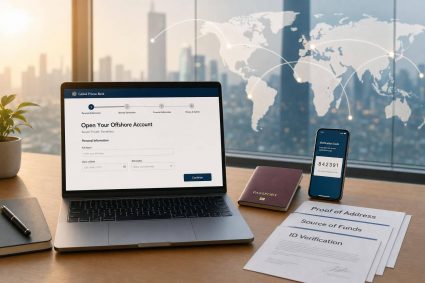 How to open an offshore bank account remotely (without flying there)
