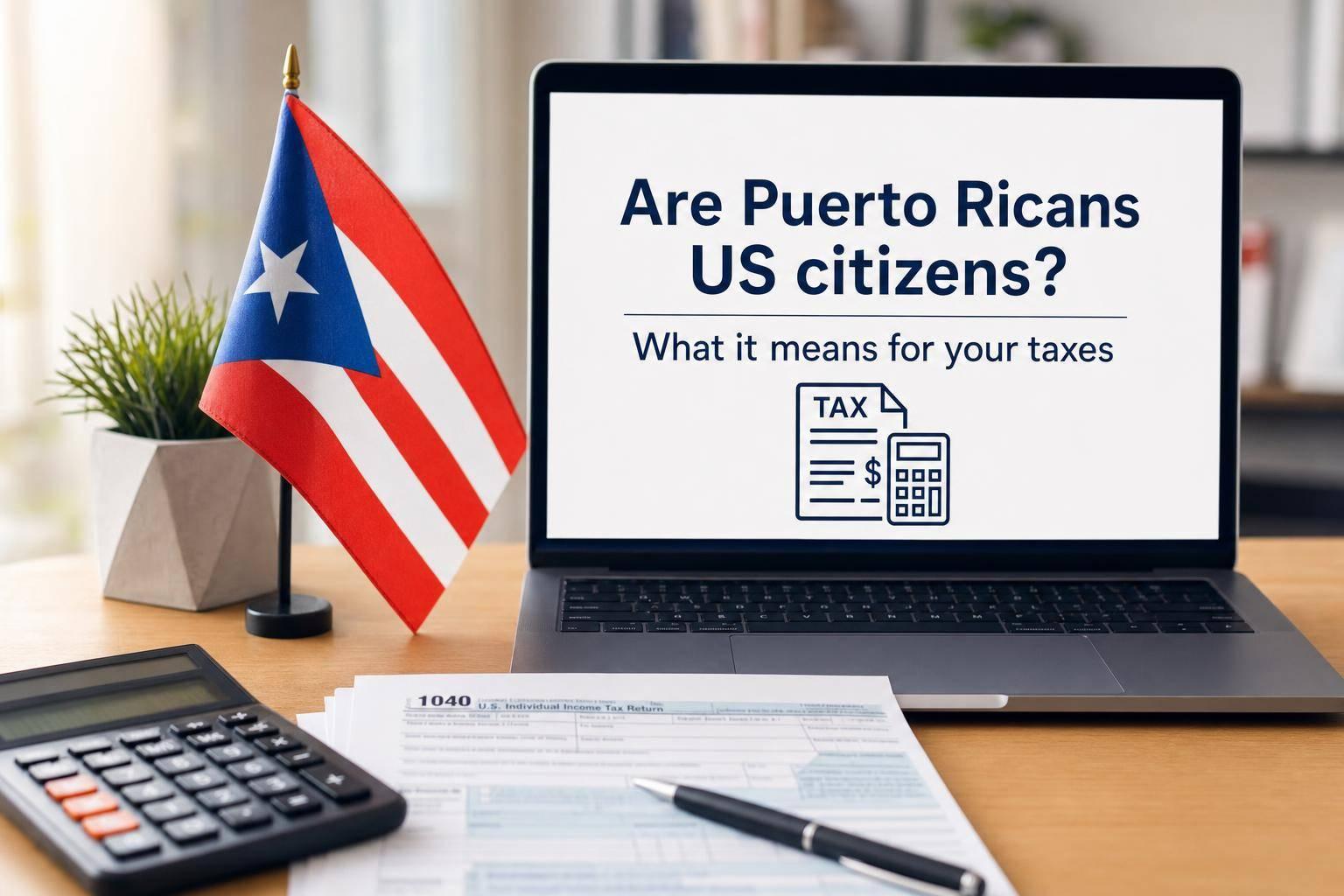 Are Puerto Ricans US citizens? What it means for your taxes