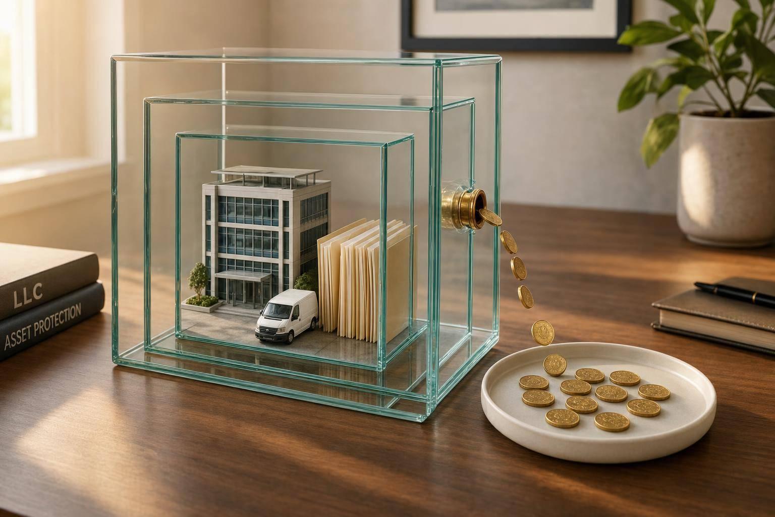 What is a charging order and how does it protect LLC assets?