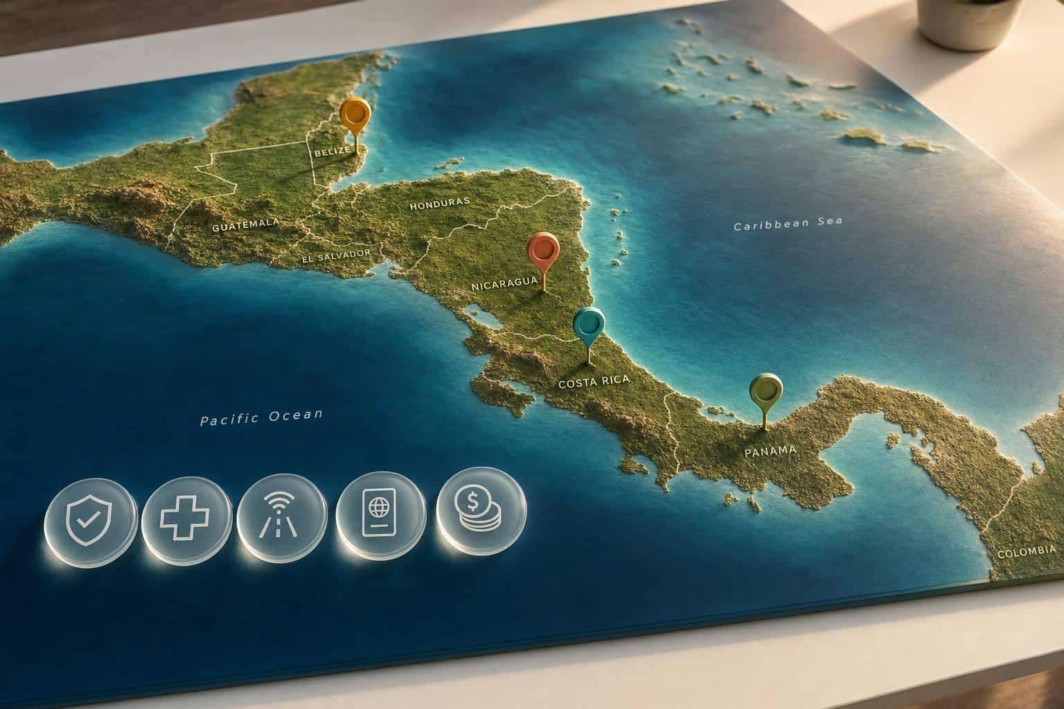 What are the safest countries in Central America for expats?