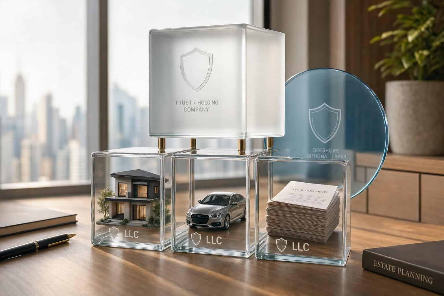 How to set up a multi-layered asset protection structure