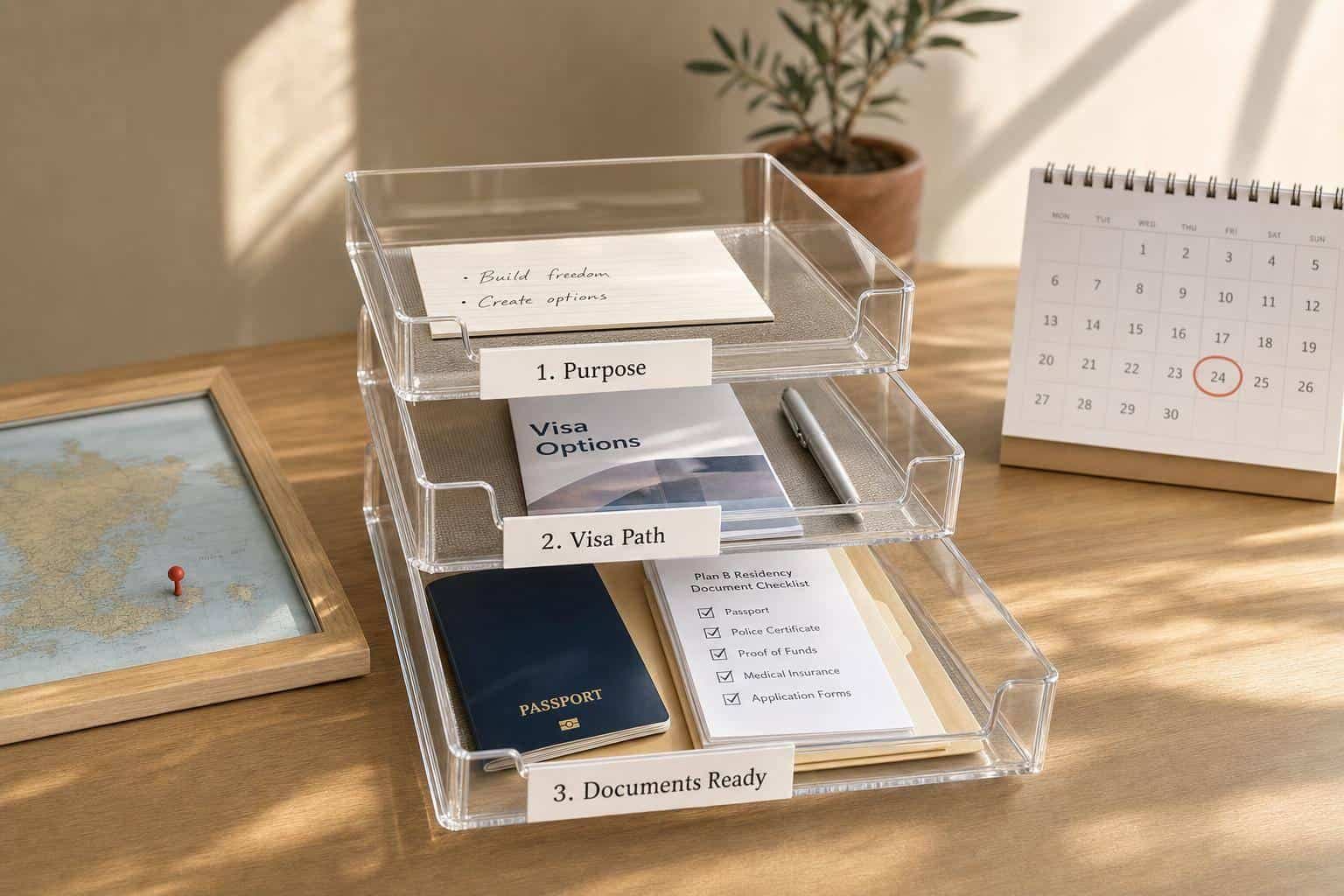 How to build a Plan B residency before you actually need it